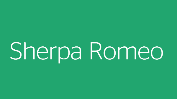 Sherpa Romeo_logo.png